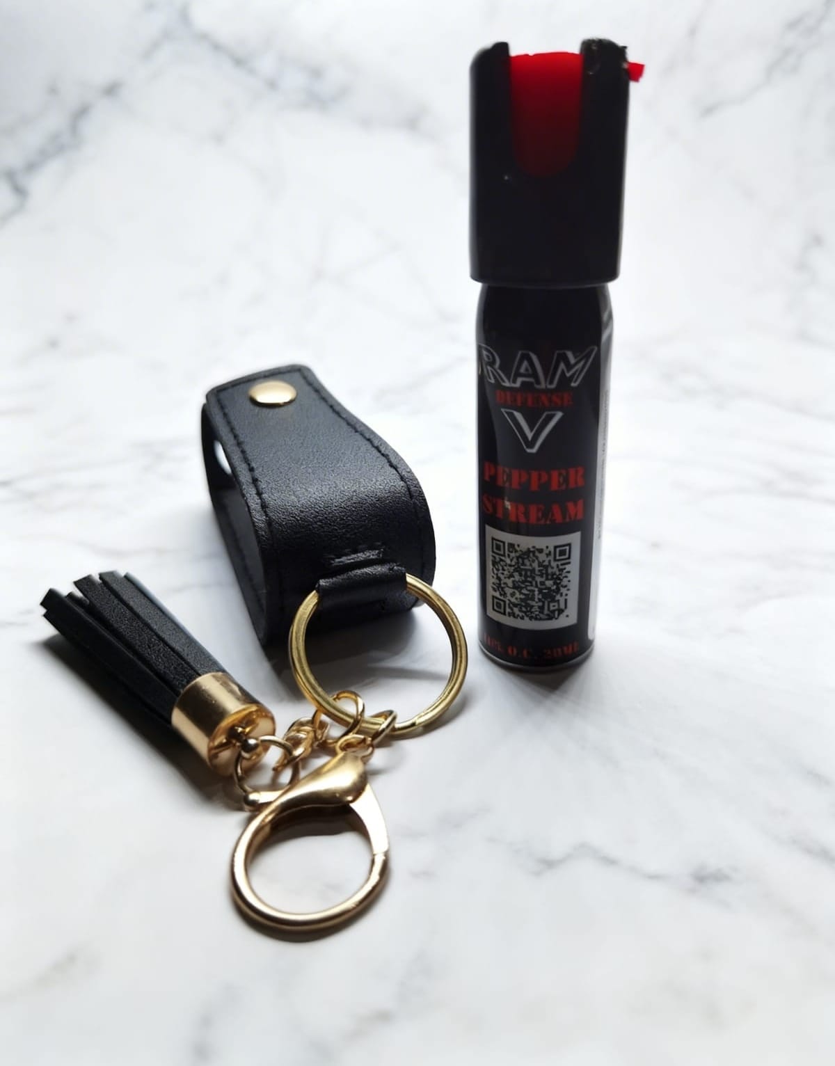Key-chain Pepper spray & pouch